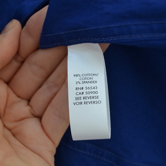 Women's Button Down Calvin Klein Shirt - Picture 6 of 6